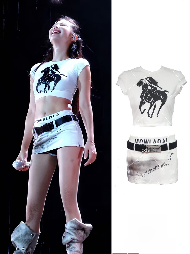 Ethnic Clothing & Online Fashion Store Khaadi Pk - Jennie Concert White Print round Neck