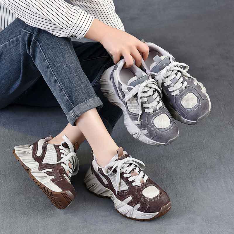 4.5cm Air Mesh Suede Genuine L - огляд і ціна Ethnic And Fashion