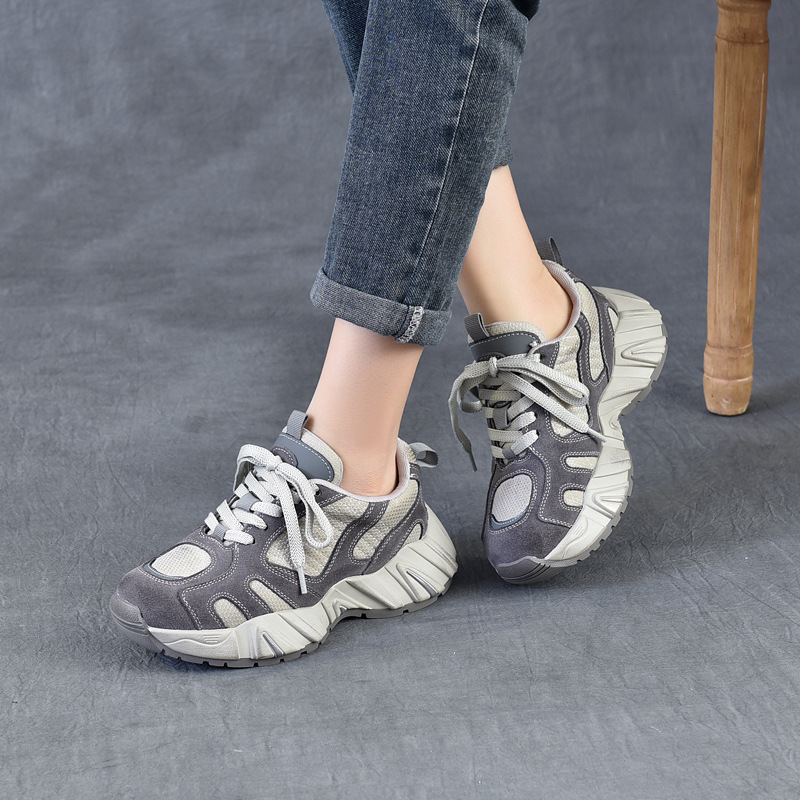 4.5cm Air Mesh Suede Genuine L - огляд і ціна Ethnic And Fashion