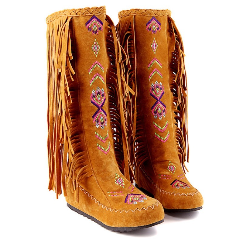 Tassel Boots Handmade Embroide - огляд і ціна Ethnic And Fashion