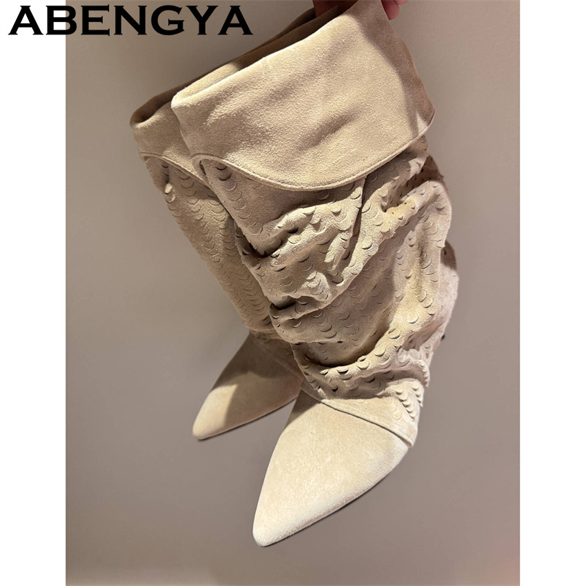 Women's Mid Calf Short Boots 2 - огляд і ціна Ethnic And Fashion