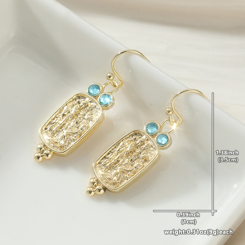 Vintage Inlaid Sea Blue CZ Dan - огляд і ціна Ethnic Fashion Wear For Women