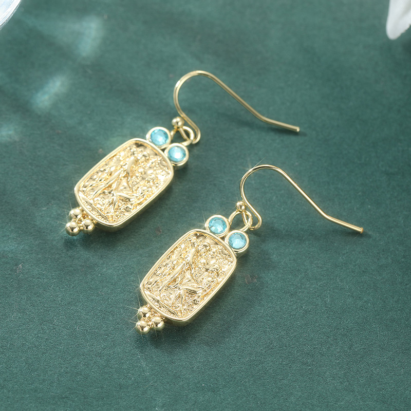 Vintage Inlaid Sea Blue CZ Dan - огляд і ціна Ethnic Fashion Wear For Women