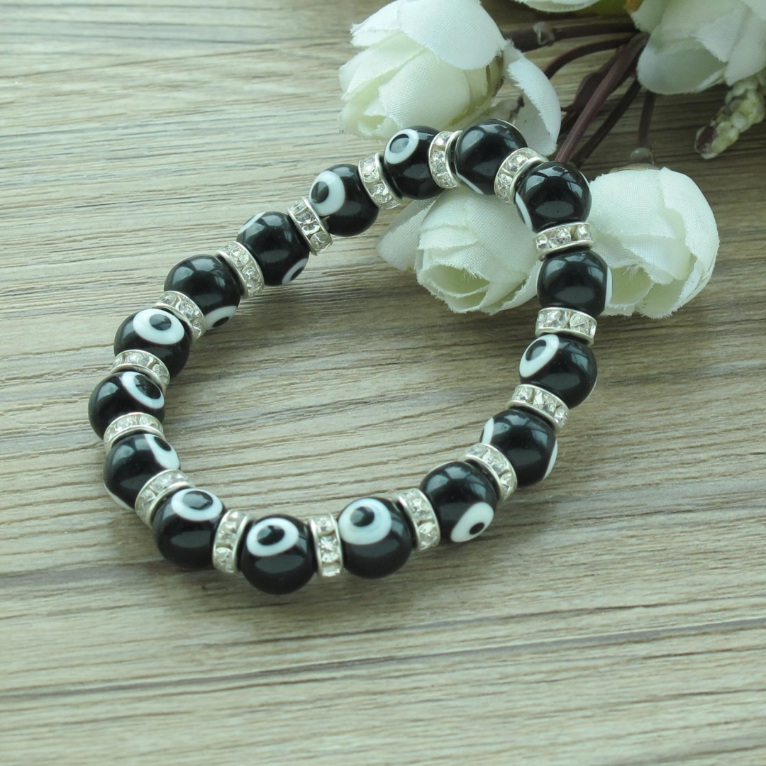 1 Evil Eye Bracelet, Elastic G - огляд і ціна Fashion Ethnic Wear For Men