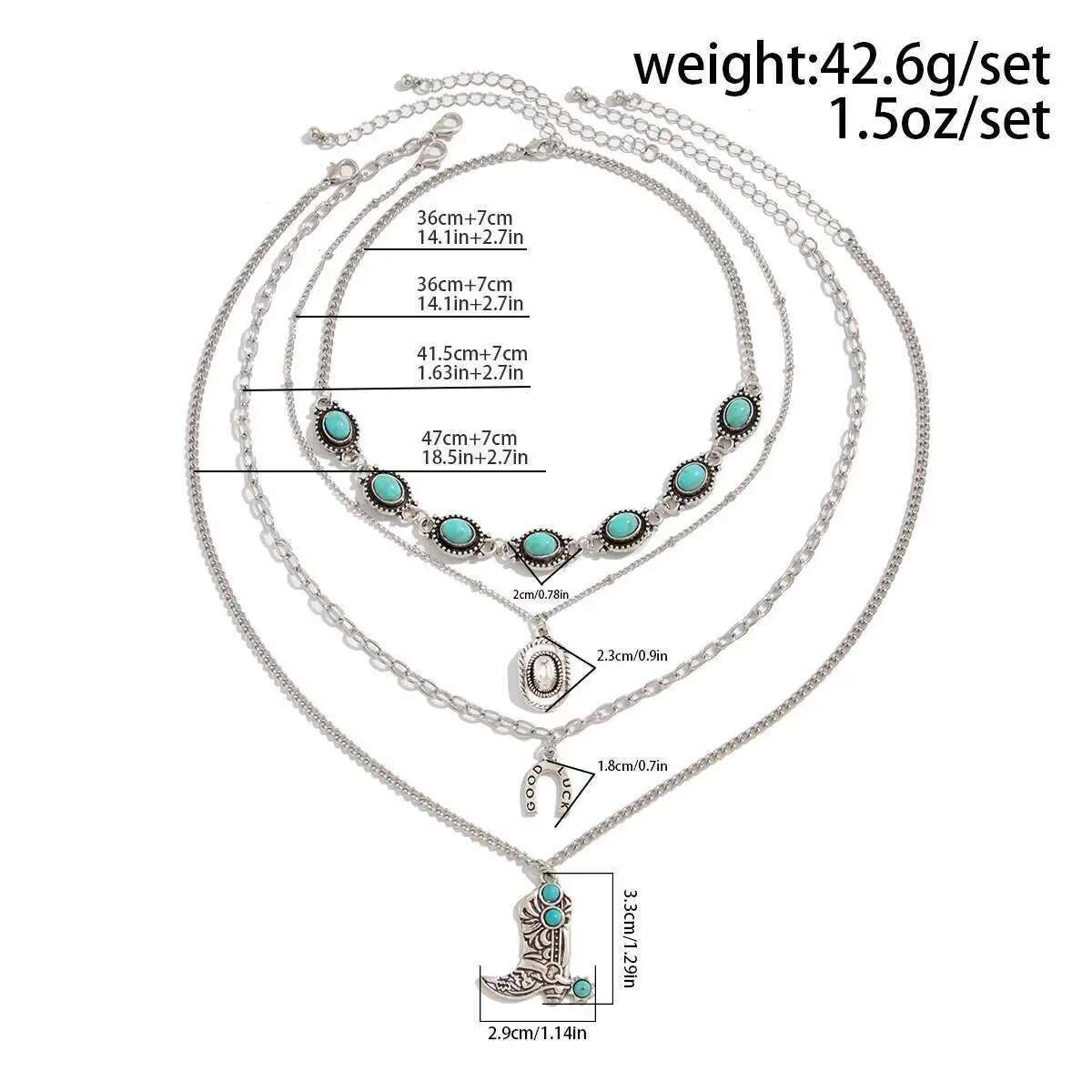 Ingemark 4Pcs/Set Ethnic Blue  - огляд і ціна Ethnic Fashion Trends 2025